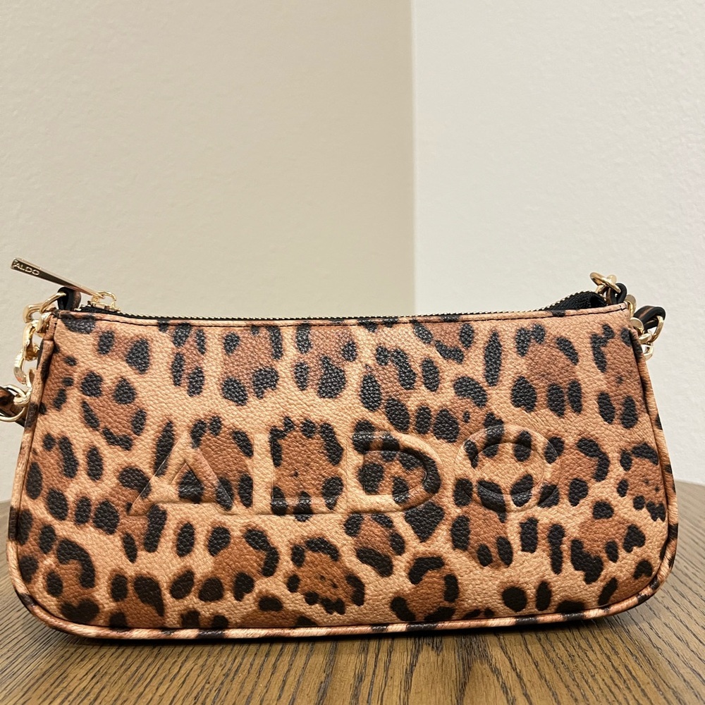 Aldo Leopard Print Mini Bag
